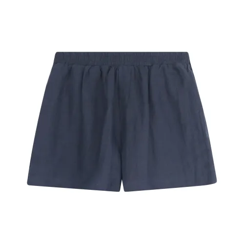 REAL EASY Casual Shorts Women's Navy Blue