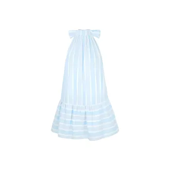 Staud SS24 Sleeveless Dress Women's Blue