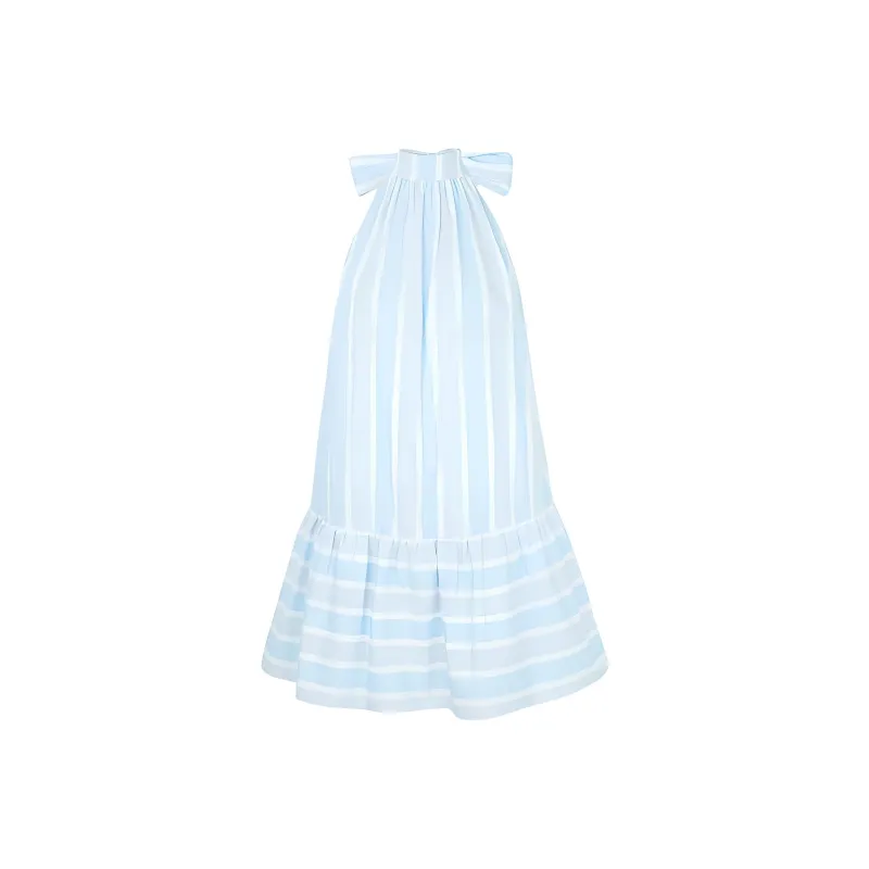 Staud SS24 Sleeveless Dress Women's Blue-0