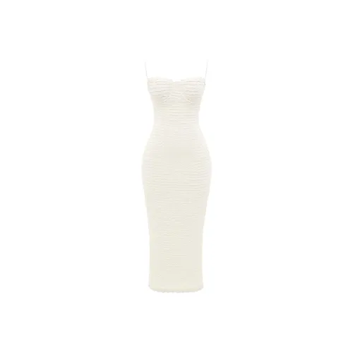 HOUSE OF CB ELINOR Slip Dresses Women's CREAM/Cream