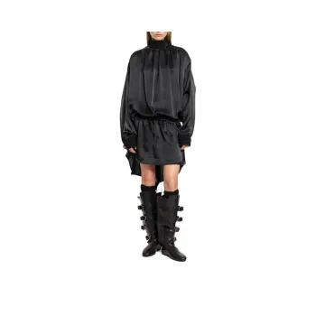 Ann Demeulemeester Long Sleeved Dress Women's Black