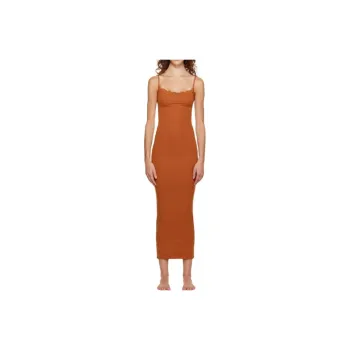 SKIMS Slip Dress Women's Bronze