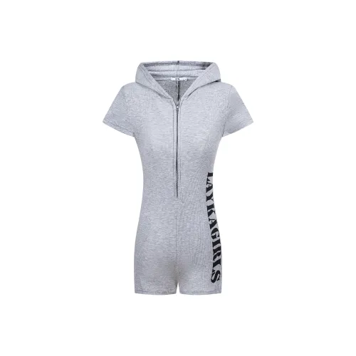 YINLEI Jumpsuit Women's Heather Gray