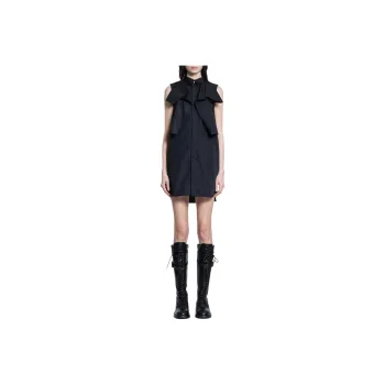 Sacai Ruffle detail Shirt Dress