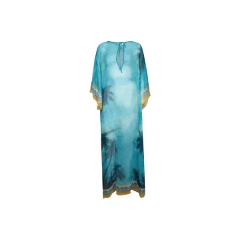 CASABLANCA Long Sleeved Dress Women's Blue