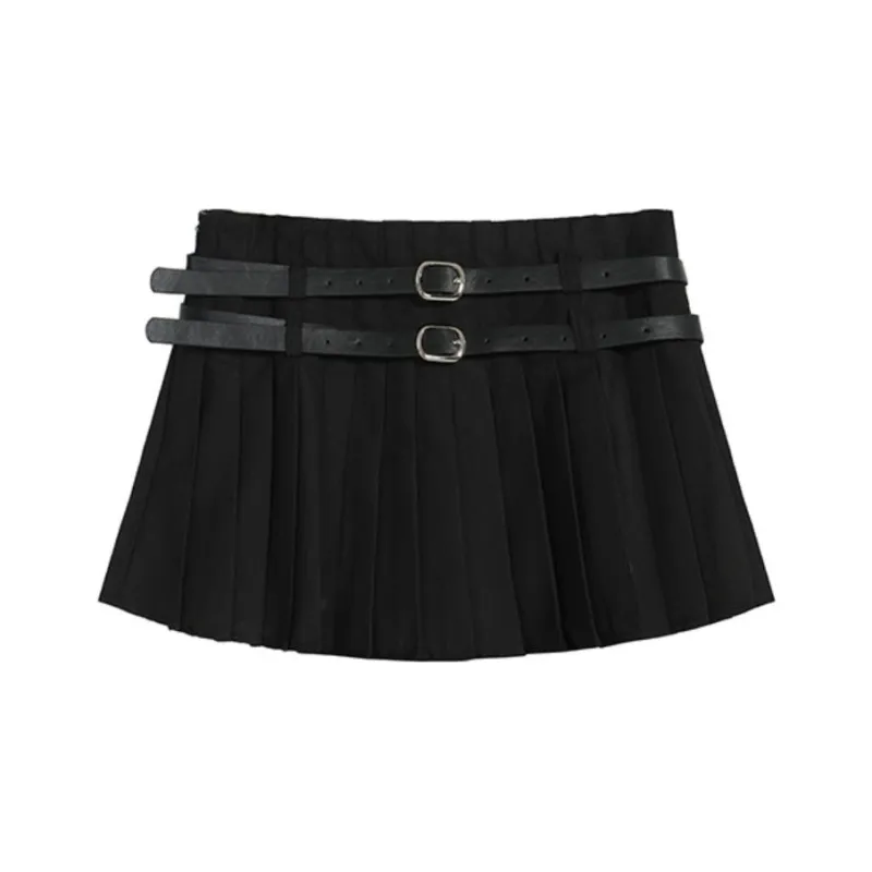 ETSE Casual Short Skirts Women's-3