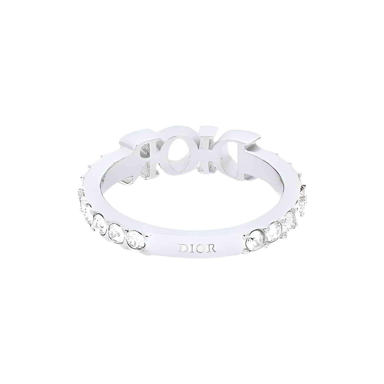 ディオール Dior リング・指輪 10号 18金 K18ホワイトゴールド
