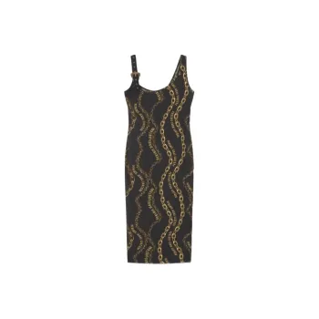 VERSACE Chain Printed Sleeveless Top
