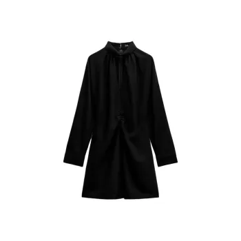 ZARA Long Sleeved Dress Women's Black