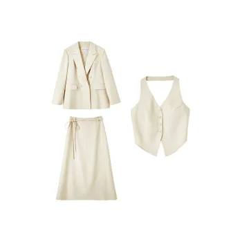 SENTUBILA Two Piece Skirt Sets Women's