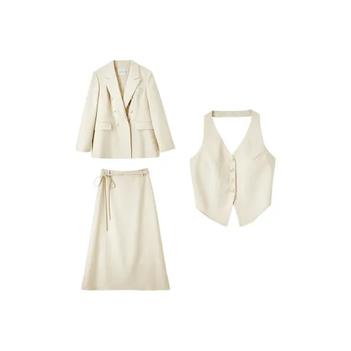 SENTUBILA Two Piece Skirt Sets Women's