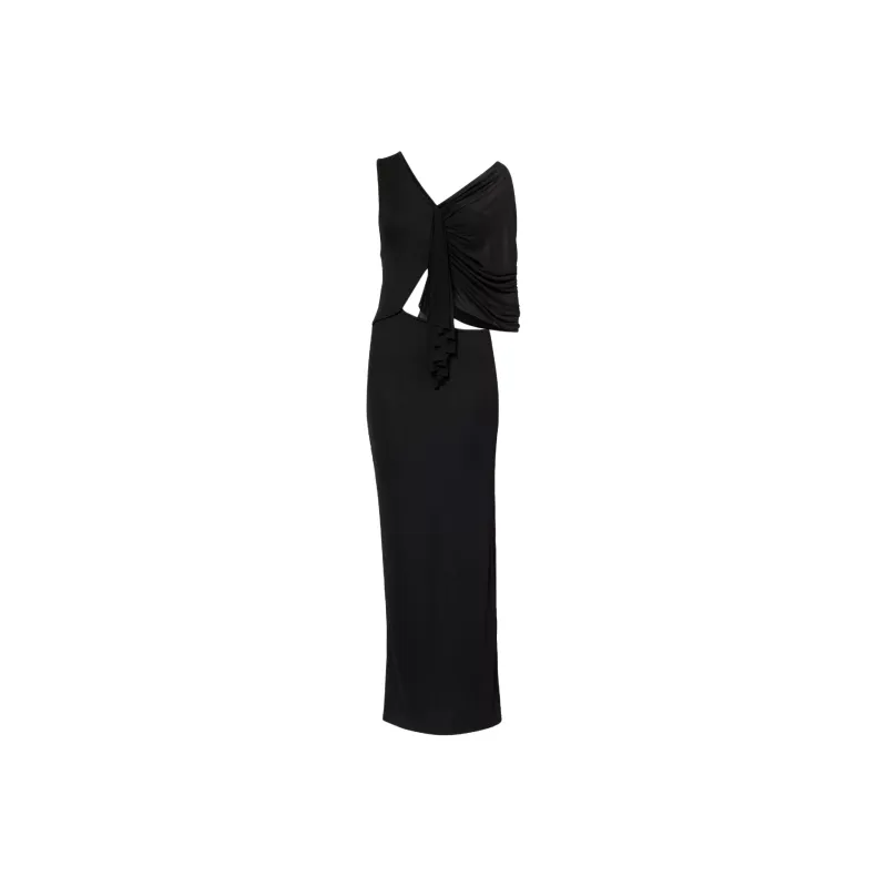 Christopher Esber Draped Halterneck Maxi Dress-0