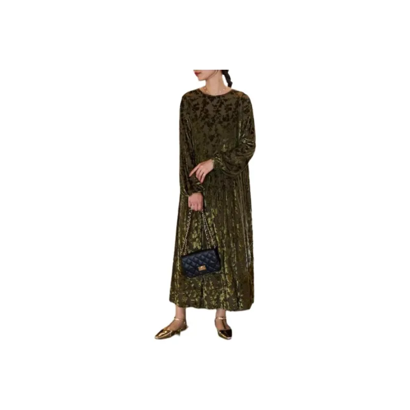 FREAK'S STORE Long Sleeved Dress Women's Green-0