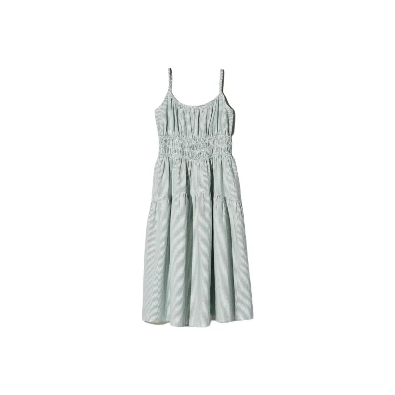 UNIQLO Slip Dress Women's Green-0