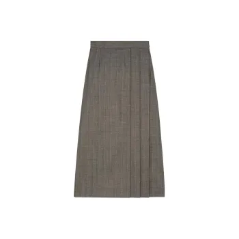 GUCCI Casual Long Skirt Women's Gray