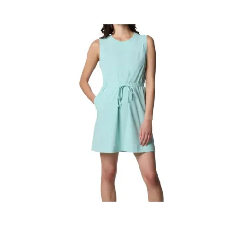 Columbia Bogata Bay Omni-Shield Release Sleeveless Dress Women's Blue