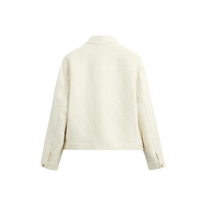 ZARA Jackets & Coats Men's Raw White-1