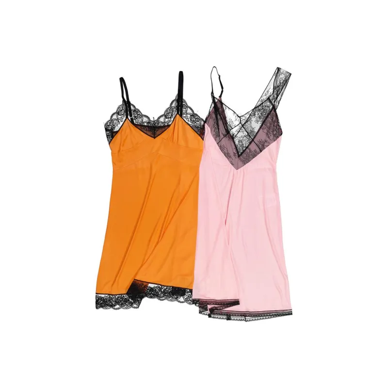 Burberry Slip Dress Women's Orange-0