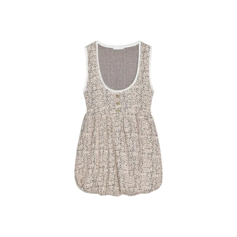 ZARA Sleeveless Dress Women's Pink-0