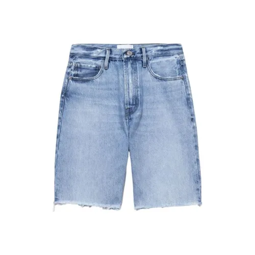 FRAME SS23 Denim Shorts Women's Blue