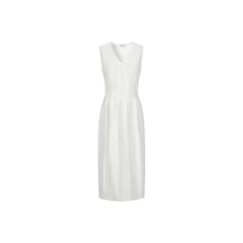 JZ. ANNAKRO Sleeveless Dress Women's Raw White