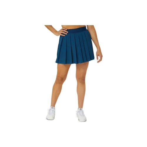 Asics Classic Skort Casual Short Skirts Women's Blue