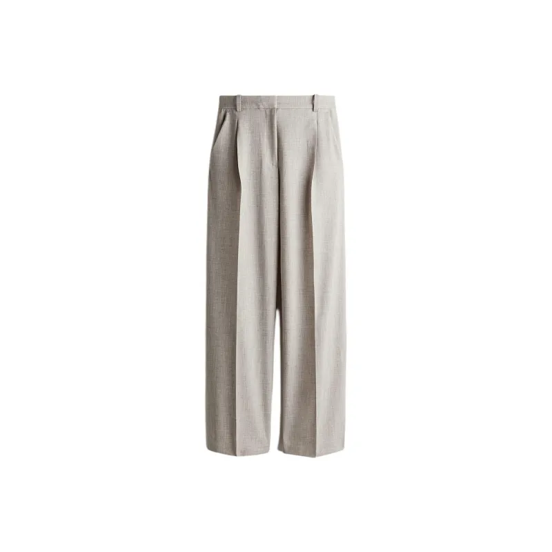H&M Suit Trouser Women's Mixed Light Beige-0