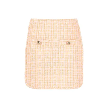 Maje Casual Short Skirts Women's Carrot Orange