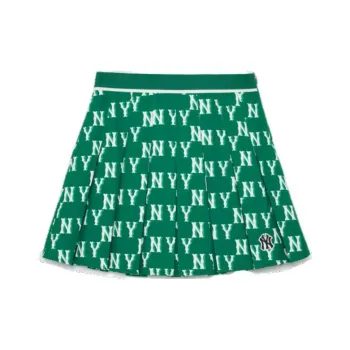 MLB New York Yankees Casual Short Skirts Women's Green