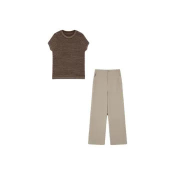 IHIMI Casual Suit Women's Coffee