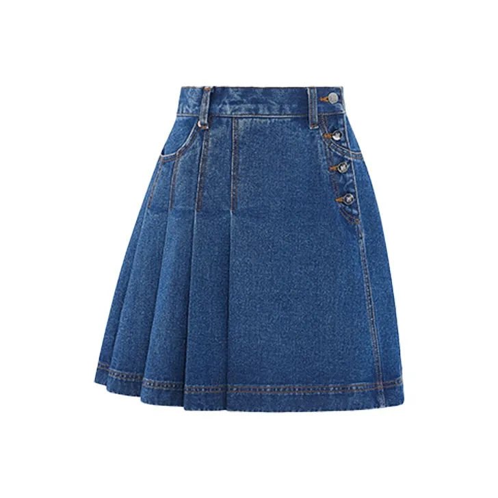 IMMI Denim Short Skirts Women's-5