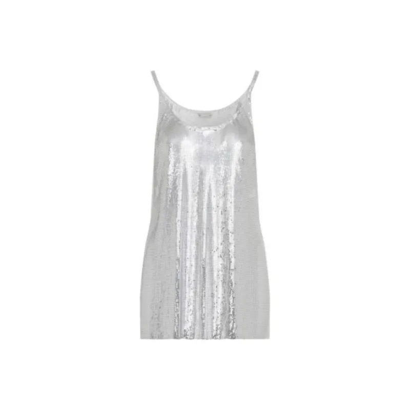Paco Rabanne Embellished Sleeveless Dress-0