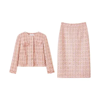 SENTUBILA Casual Suits Women's Pink