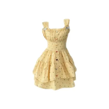 Incolore Slip Dresses Women's Yellow