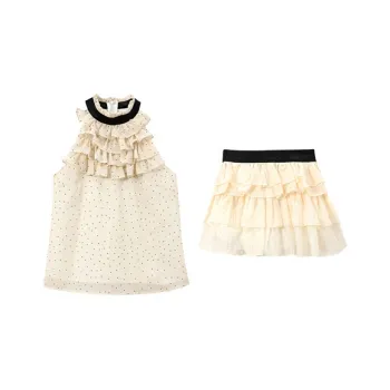 Adeworn Skirt Set Women's Apricot