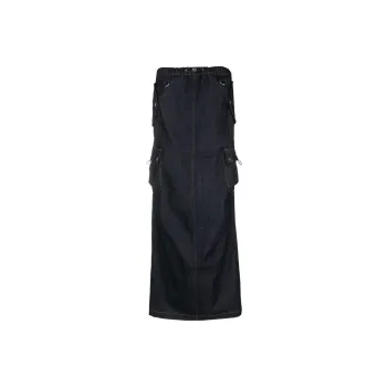 COPERNI Dark wash Denim Maxi Skirt