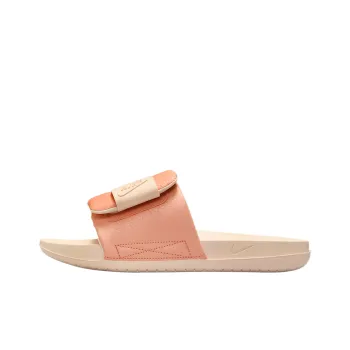 Nike Offcourt Adjust Slide Foam Sole Quick Dry Slide Slippers Women's Orange