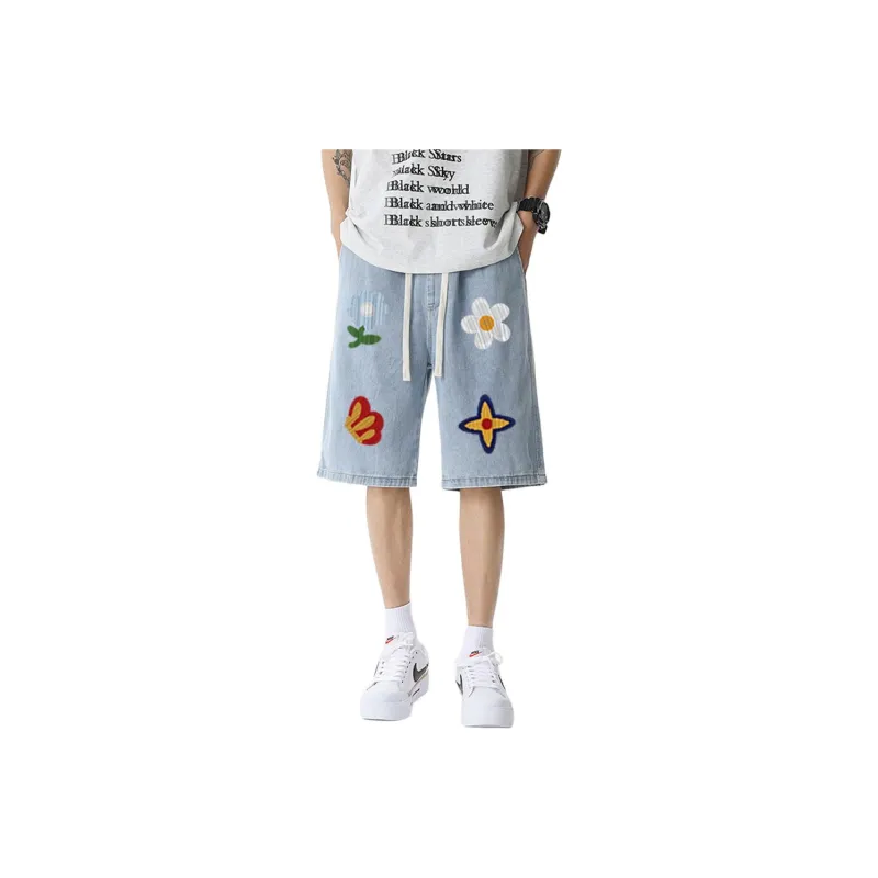 HELEH Denim Shorts Unisex-1