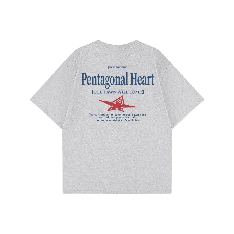 PENTAGONAL HEART T Shirt Unisex-16