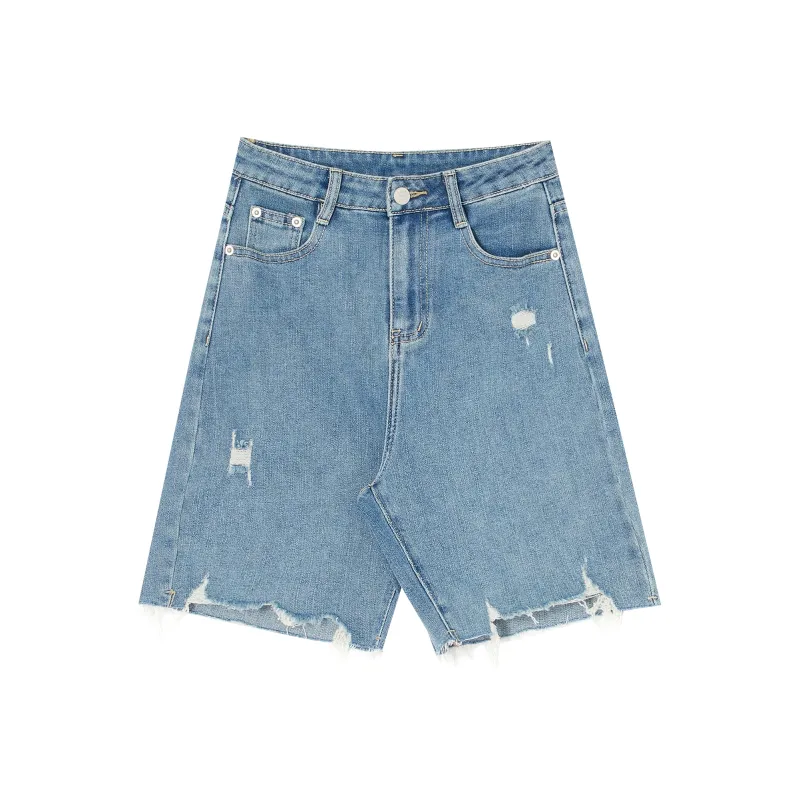 QYPRF Denim Shorts Women's-5