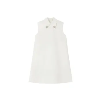 JIL SANDER Sleeveless Mini Shirt Dress