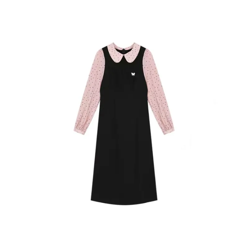 Lookinto Long Sleeved Dresses Women's-0