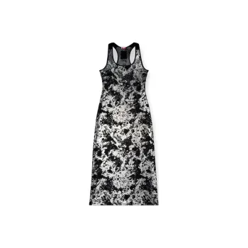DIESEL X Savage X Fenty C Finishnet Maxi Dress