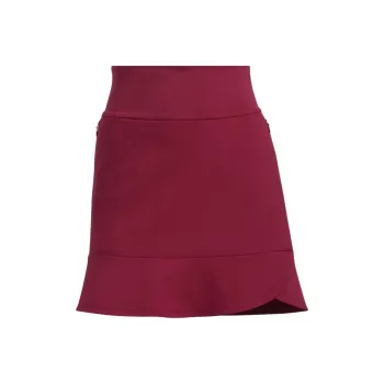 Adidas FRILL SKORT Casual Short Skirts Women's Traditional Burgundy Red