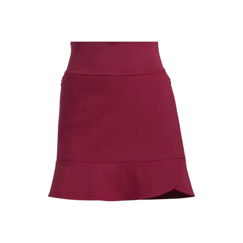 Adidas FRILL SKORT Casual Short Skirts Women's Traditional Burgundy Red-0