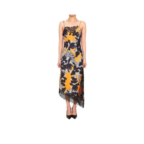 ALLSAINTS Slip Dresses Women's Citrus Orange