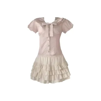 The King And The Nightingale Skirt Set Women's Pink
