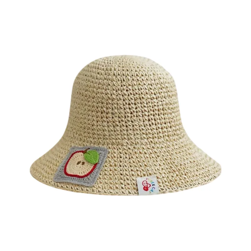 MITHAOL KUSC Straw Woven Bucket Hats Women's-1