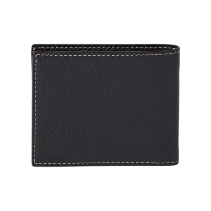 Brunello Cucinelli Grain Calfskin Wallet Men's Black-1