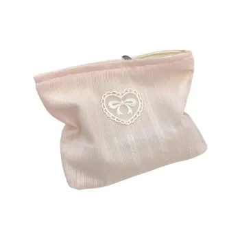Love Of Wormwood Bowknot Makeup Bags Packable Fresh Color Scheme